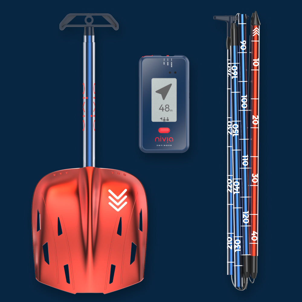 Kit di 3D finder con pala e sonda